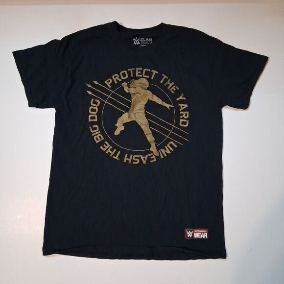 WWE Slam Crate Roman Reigns Protect The Yard T-Shirt  Loot Crate Sz L - Picture 1 of 6